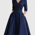 Leonore | Elegante Midi Jurk