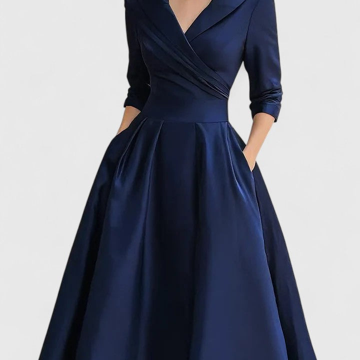 Leonore | Elegante Midi Jurk