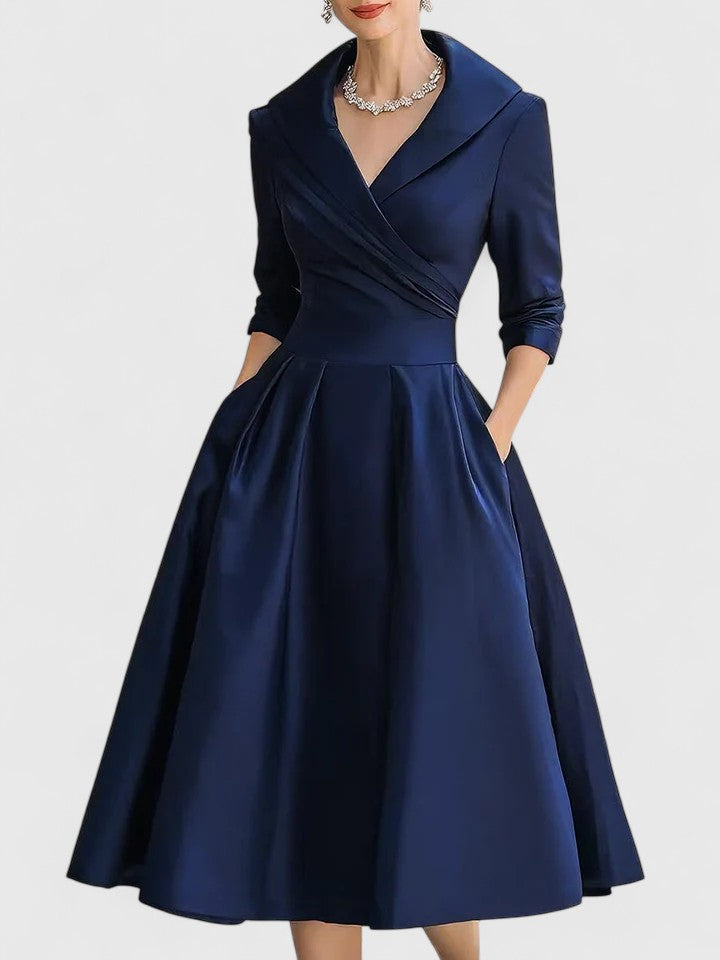 Leonore | Elegante Midi Jurk