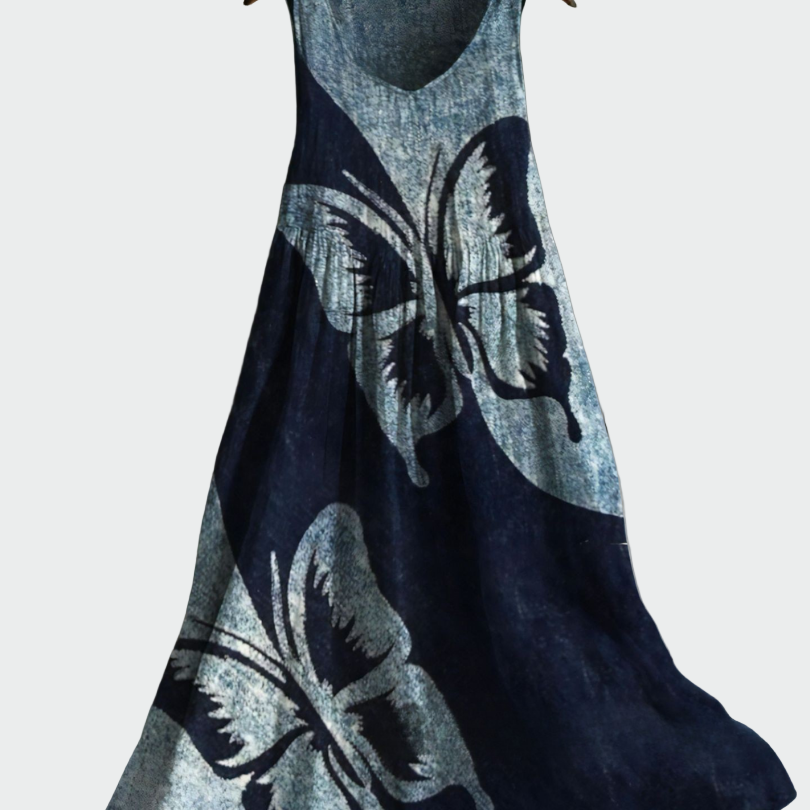 Jurk met Vlinderprint