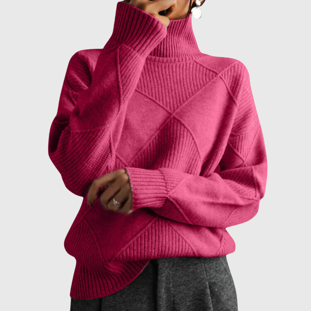 Gerdien | Luxe Col Rol Trui