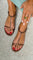 Rosalba | Gouden Lente Sandalen
