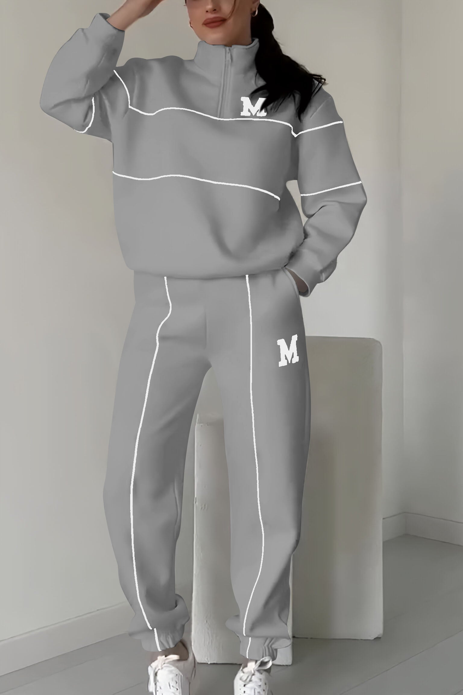 Tessel | Comfortabele Set van Trui en Broek