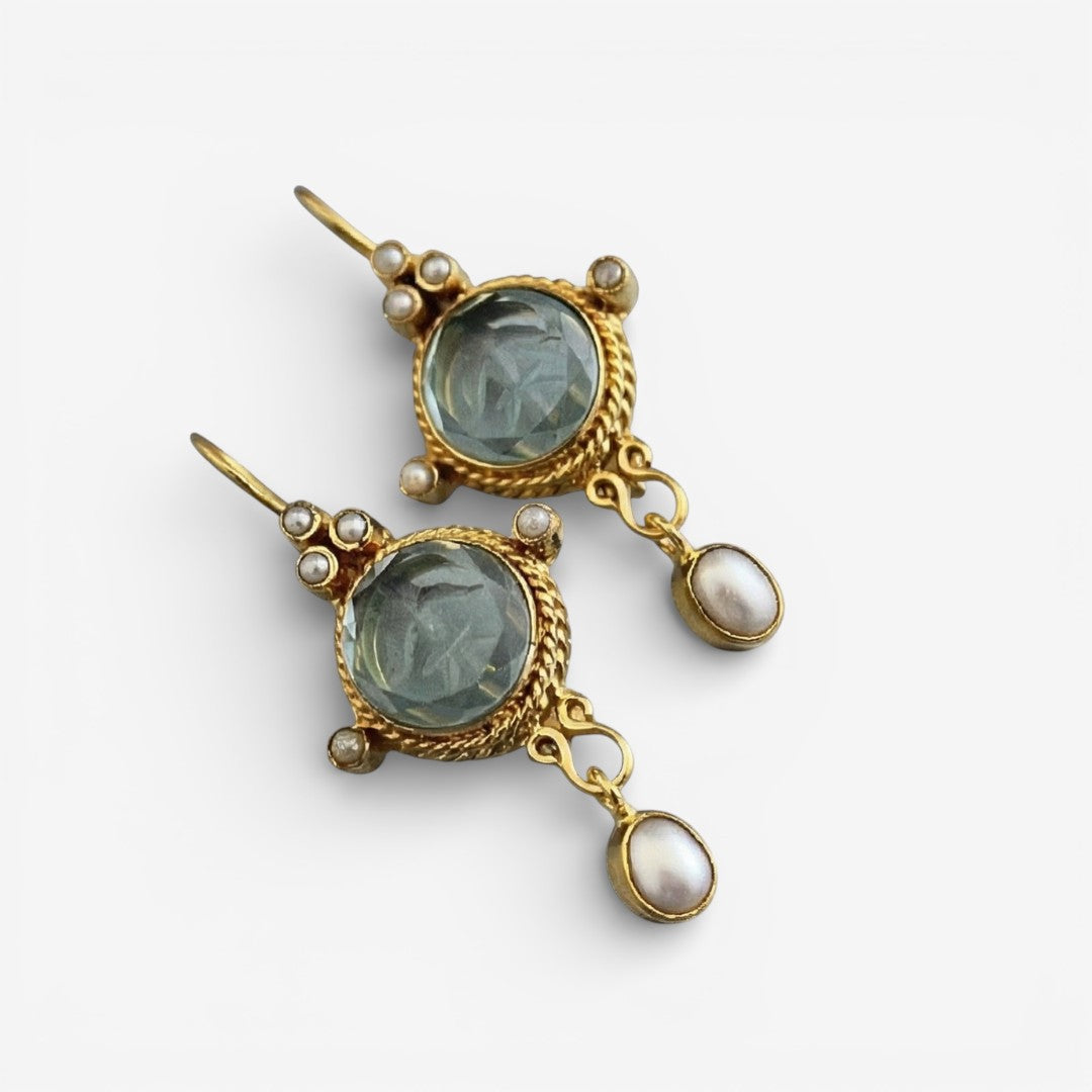 Vintage oorbellen Merena