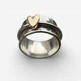 Melly - Zilveren ring Amor