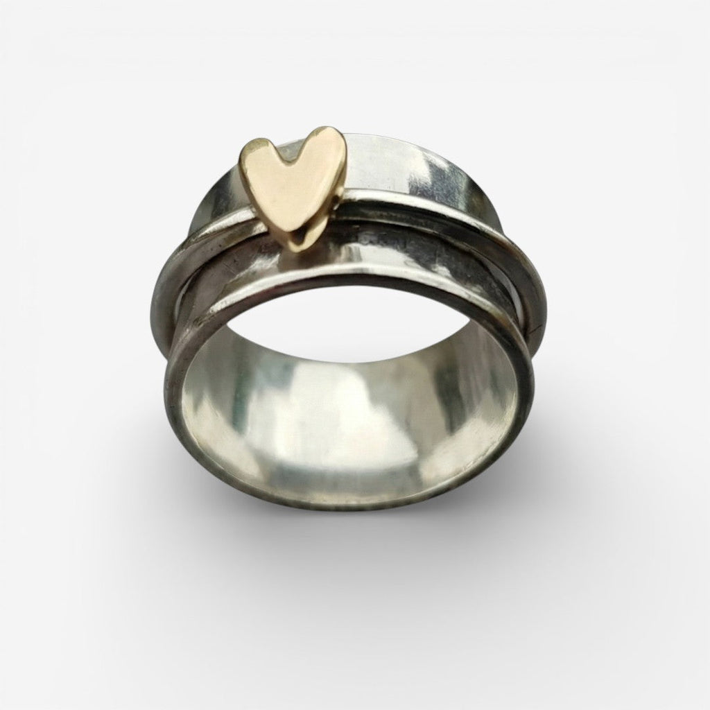 Melly - Zilveren ring Amor