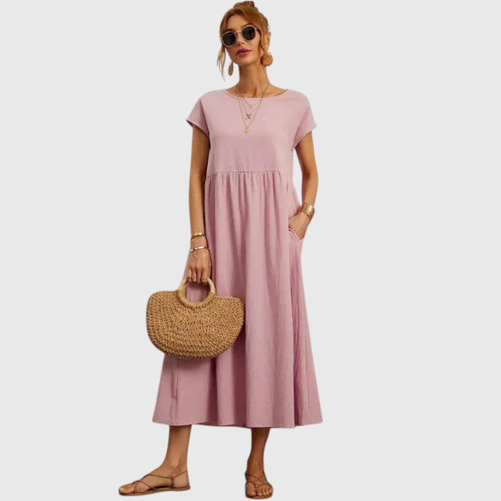 Aaltje | Comfortabele Midi Jurk