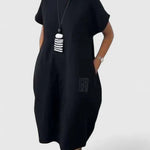 Moniek | Comfortabele Midi Jurk