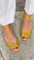Isadora | Gouden Vlecht Sandalen