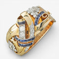 Vintage Zirkonia Ring