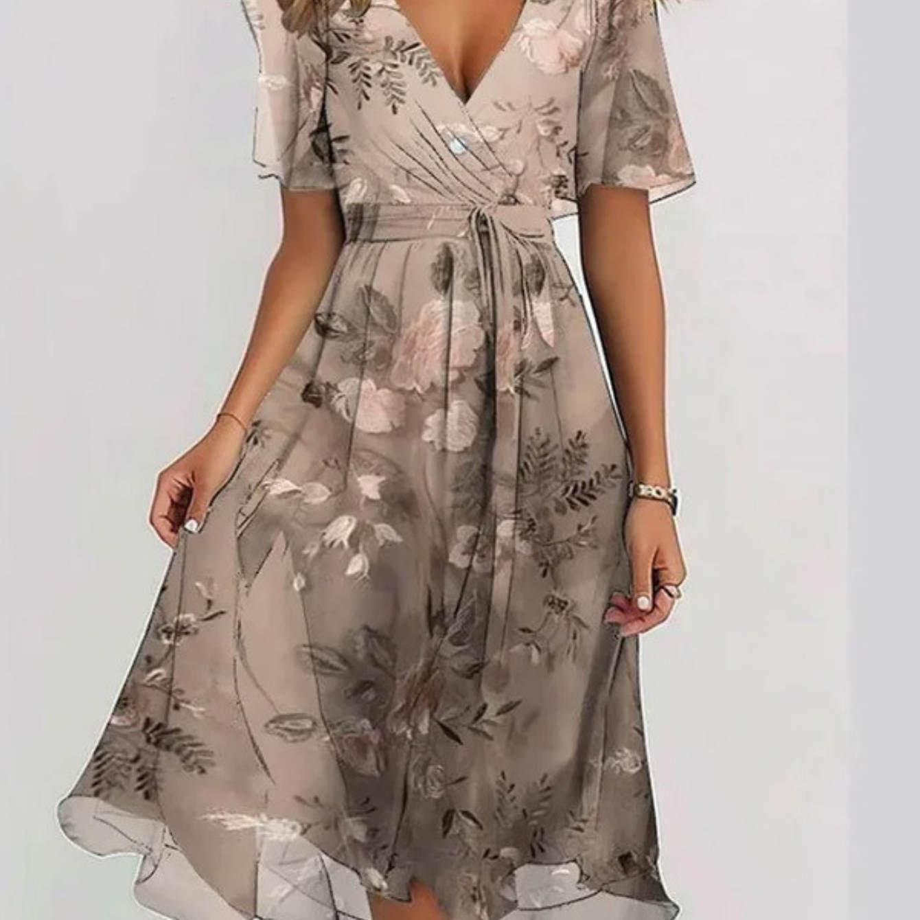 Isa | Zomerjurk met buikbedekking