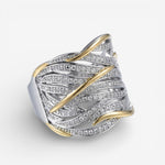 Elegante Vlecht Ring