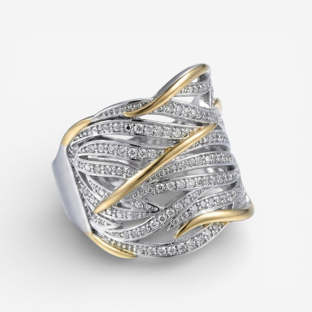 Elegante Vlecht Ring