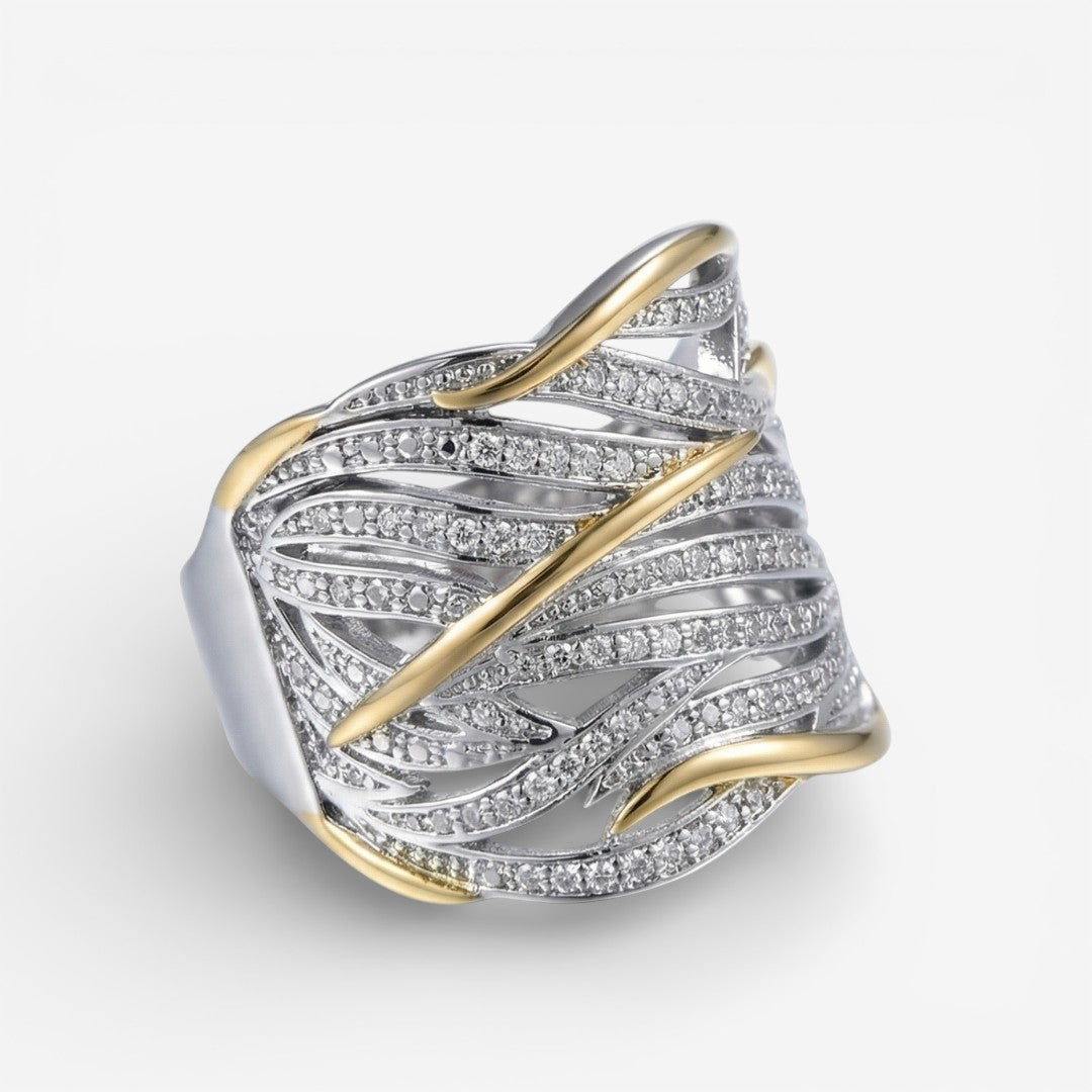 Elegante Vlecht Ring