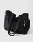 Silvia | Luxe ribbel tas met trendy koorddetails