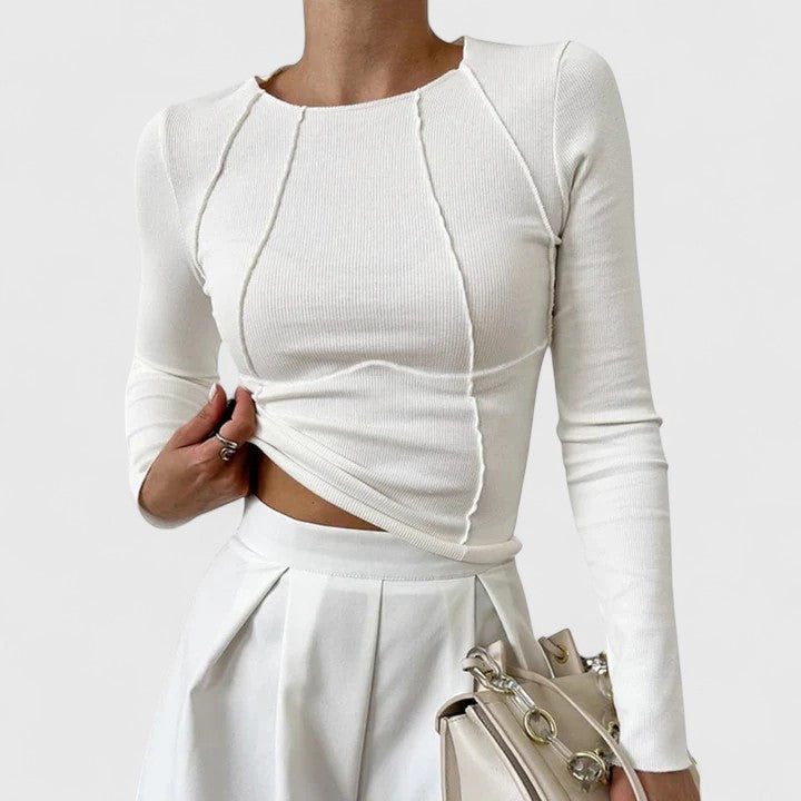 Ria | Comfortabele Lange Mouwen Top