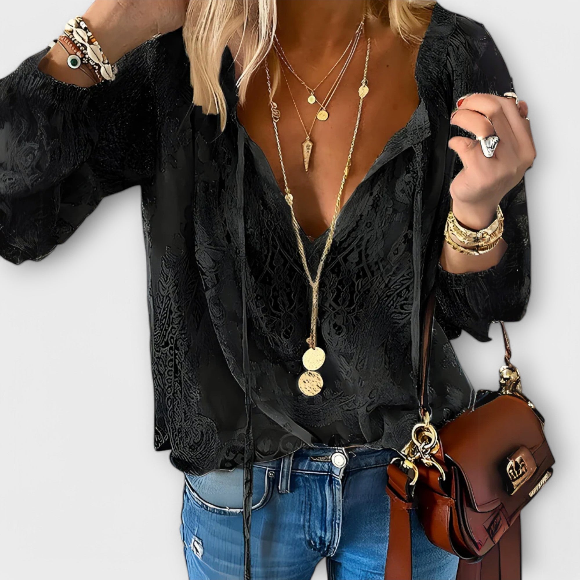 Monique | Verfijnde Blouse