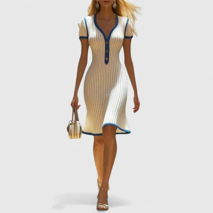 Zoë | Elegante Midi Jurk