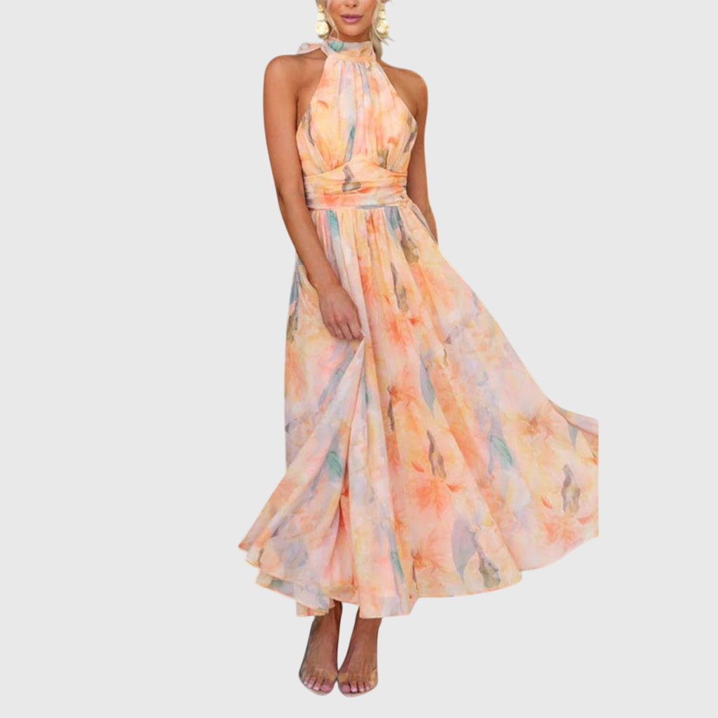 Vera | Maxi Jurk met Open Rug