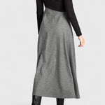 Monique | Elegante Maxi Jurk met Lange Mouwen