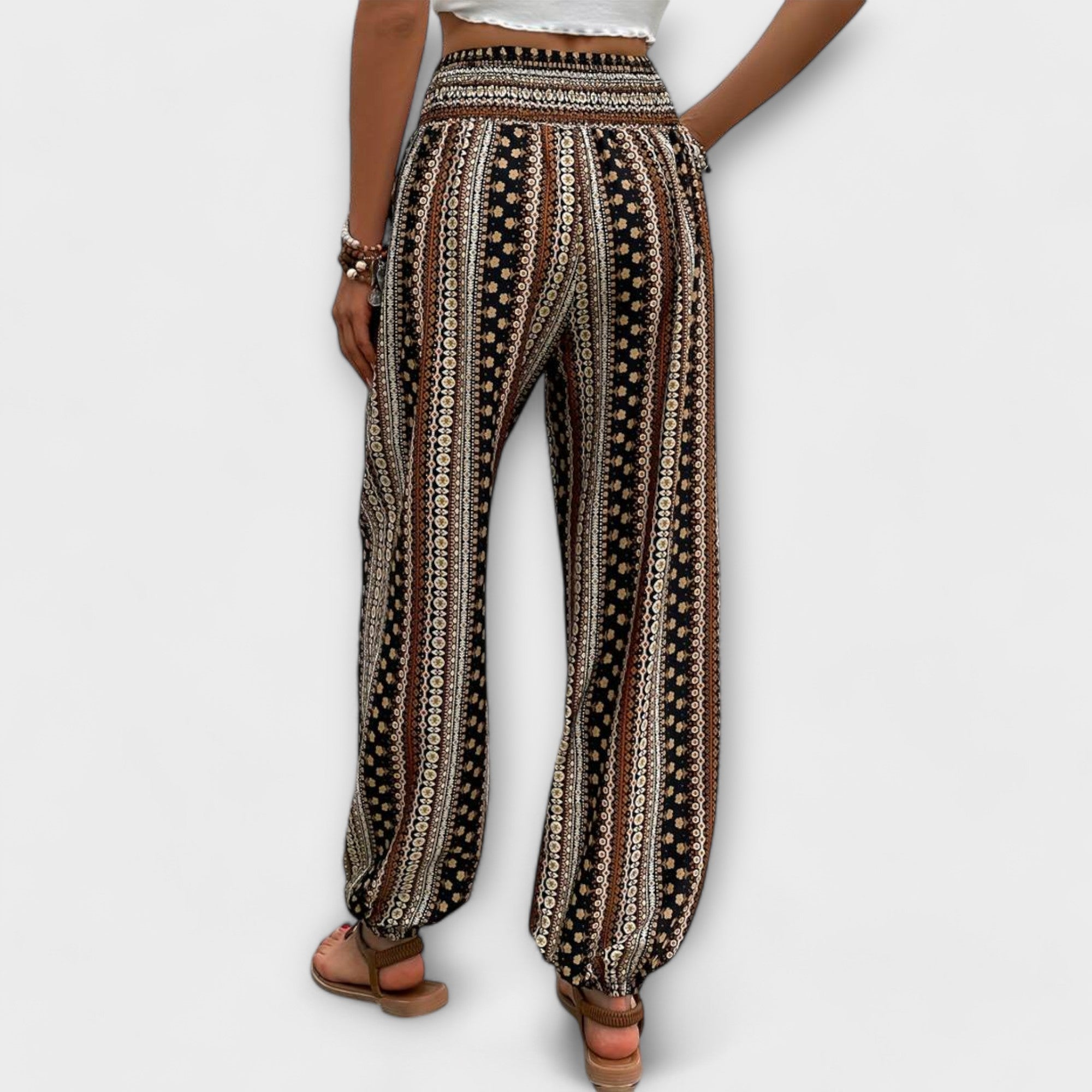 Wanda | Broek met Etnische Grafiek
