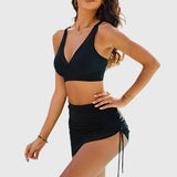 Monique | Bikini Set met Buikcontrole en Rok