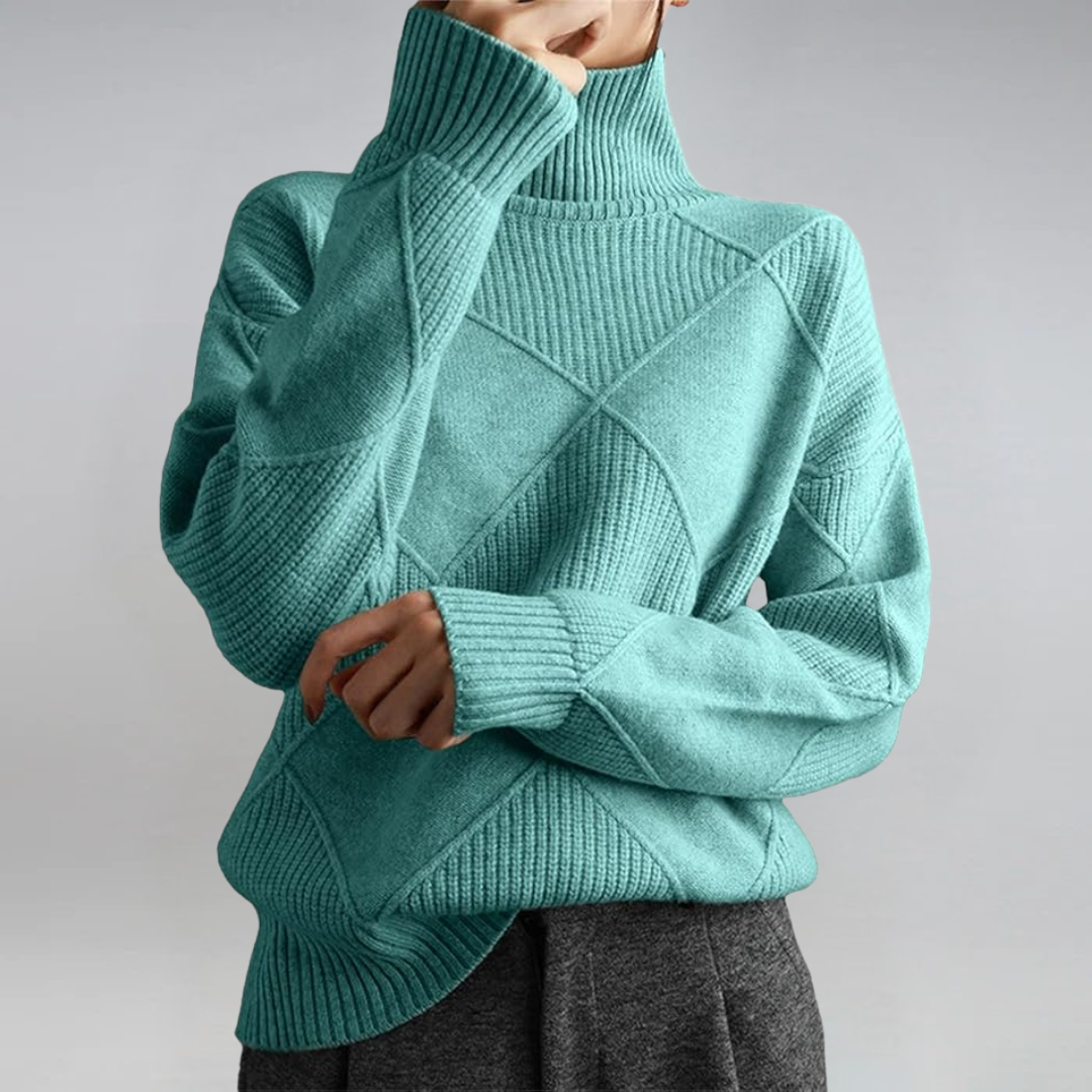 Gerdien | Luxe Col Rol Trui
