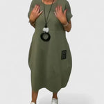 Moniek | Comfortabele Midi Jurk