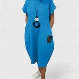 Moniek | Comfortabele Midi Jurk
