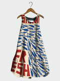 Jurk met Sardineprint