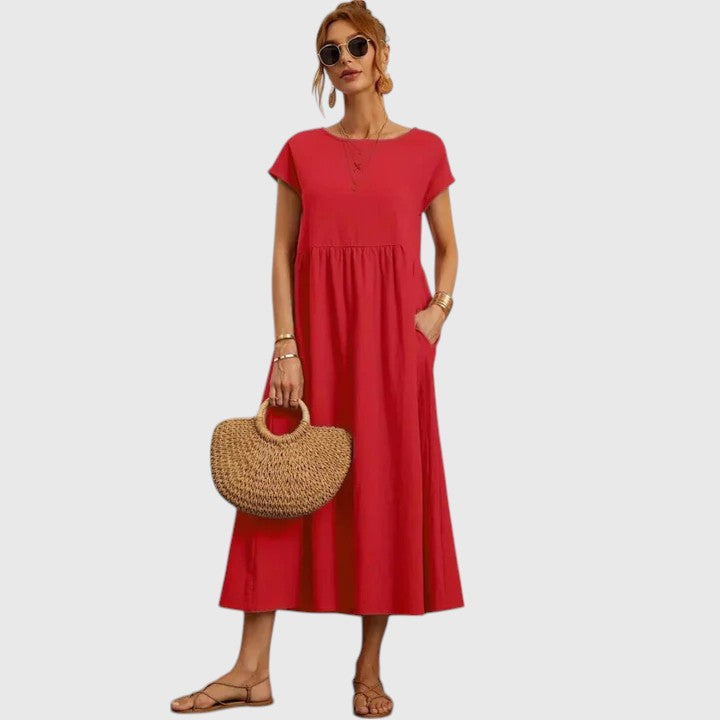 Aaltje | Comfortabele Midi Jurk