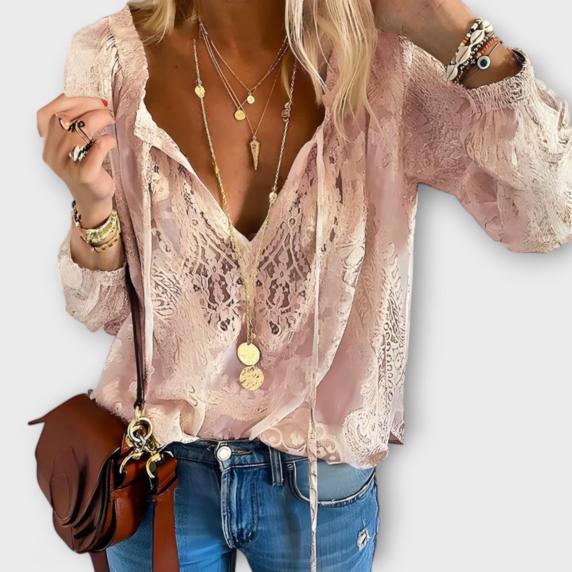 Monique | Verfijnde Blouse