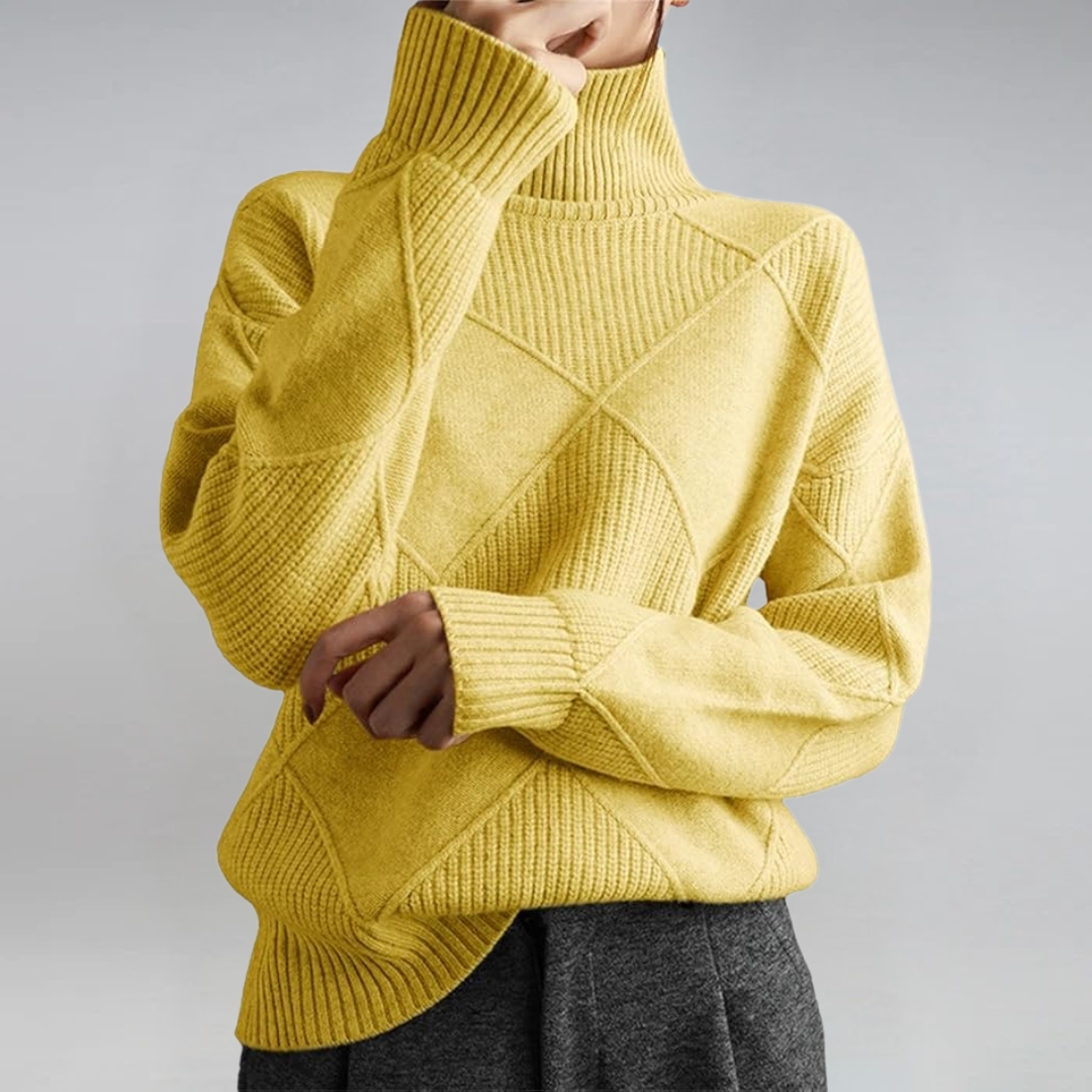 Gerdien | Luxe Col Rol Trui
