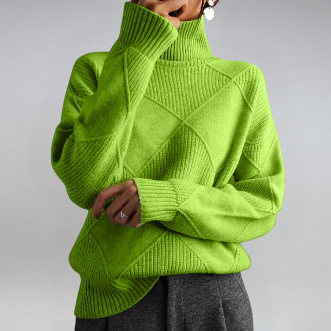 Gerdien | Luxe Col Rol Trui