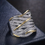 Elegante Vlecht Ring