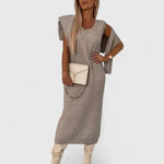 Tine | Elegante Jurk en Coltrui Set