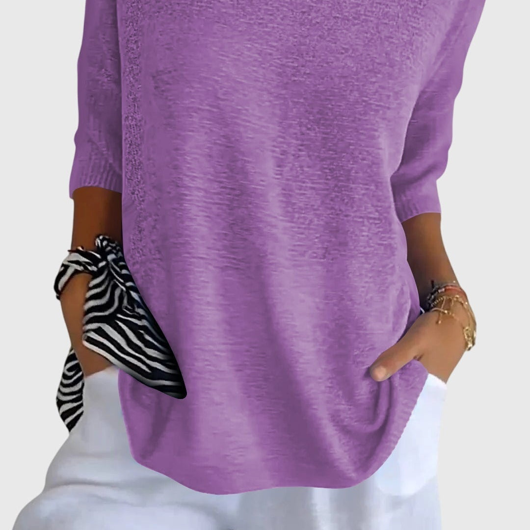 Caroline | Elegante Top met V-Hals