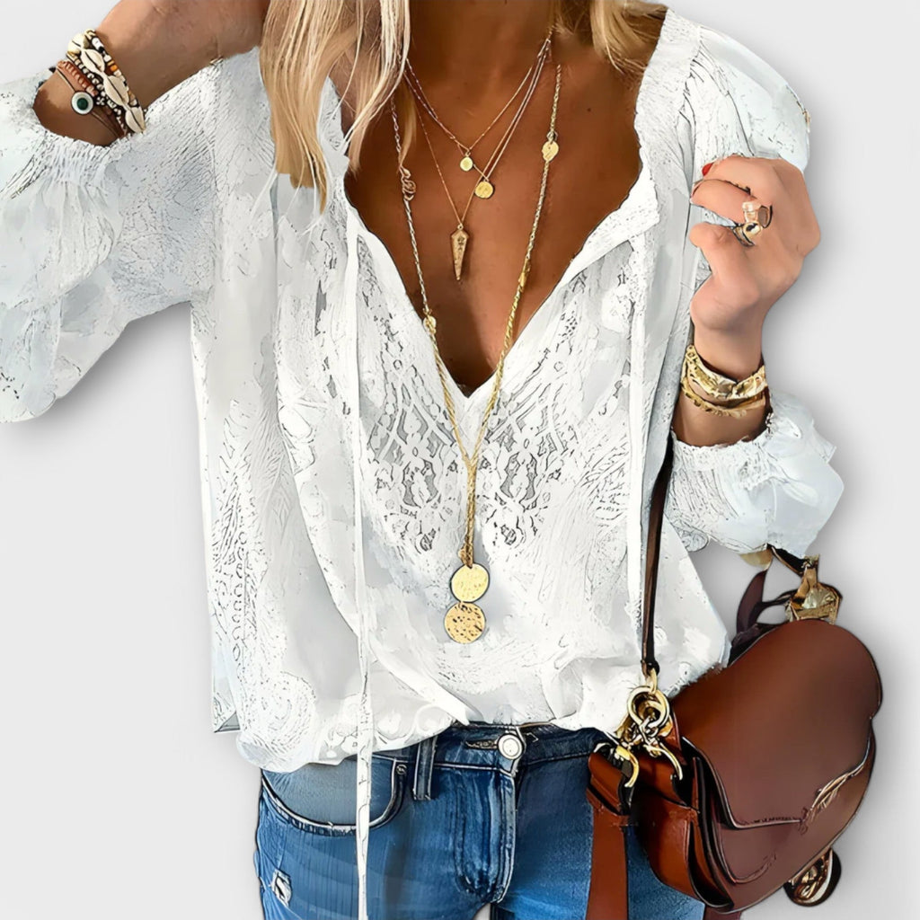 Monique | Verfijnde Blouse