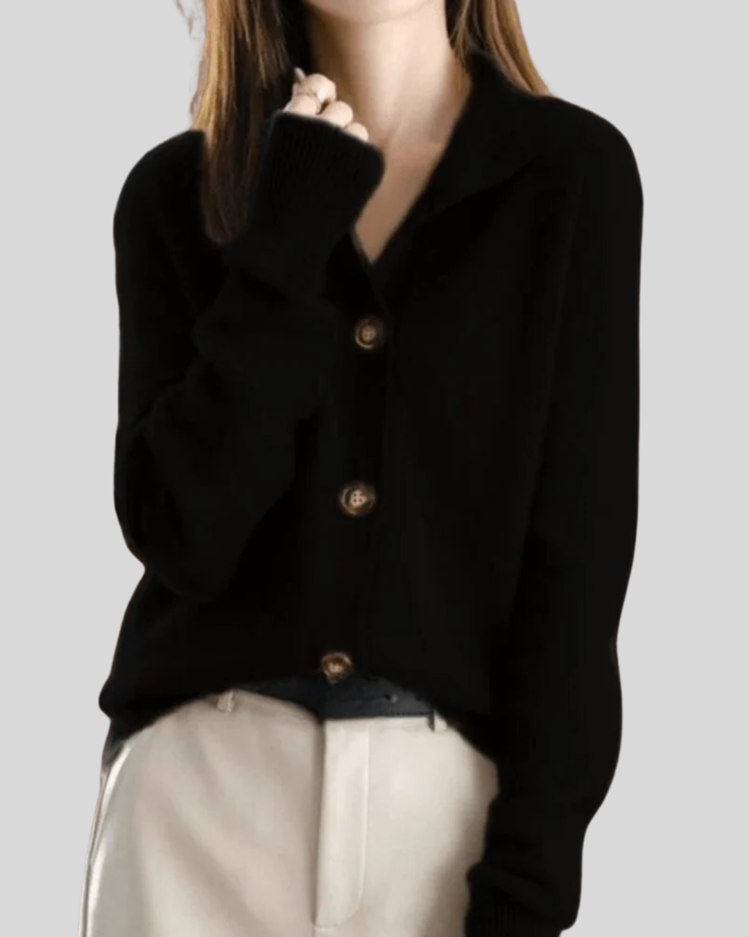 Luna | Retro Stijl Kasjmier Vest
