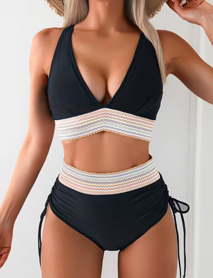 Yara | Elegante Hoge Bikini Set