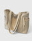 Silvia | Luxe ribbel tas met trendy koorddetails