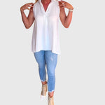 Monique | Mouwloos Top