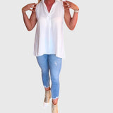Monique | Mouwloos Top