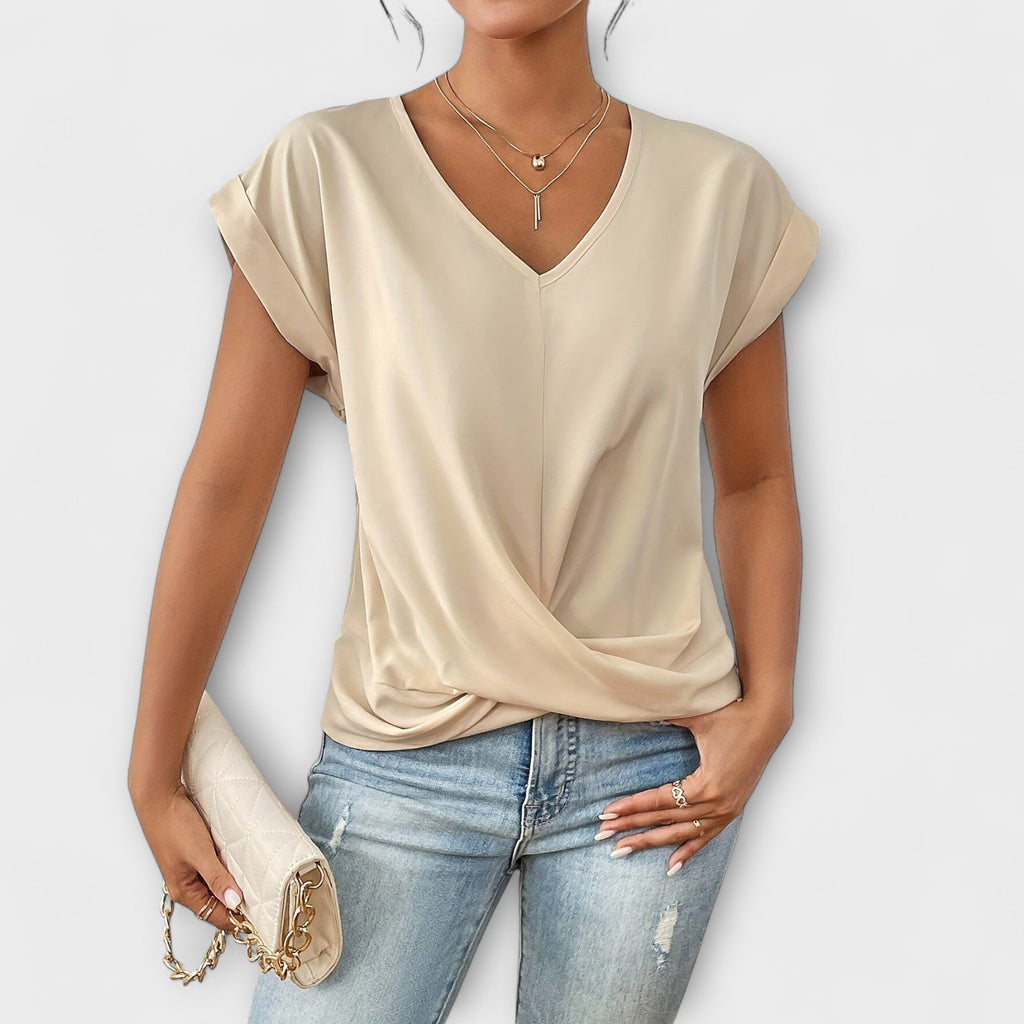 Truus | Elegante top met V-hals