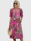 Anouk | Elegante Midi Bloemenjurk