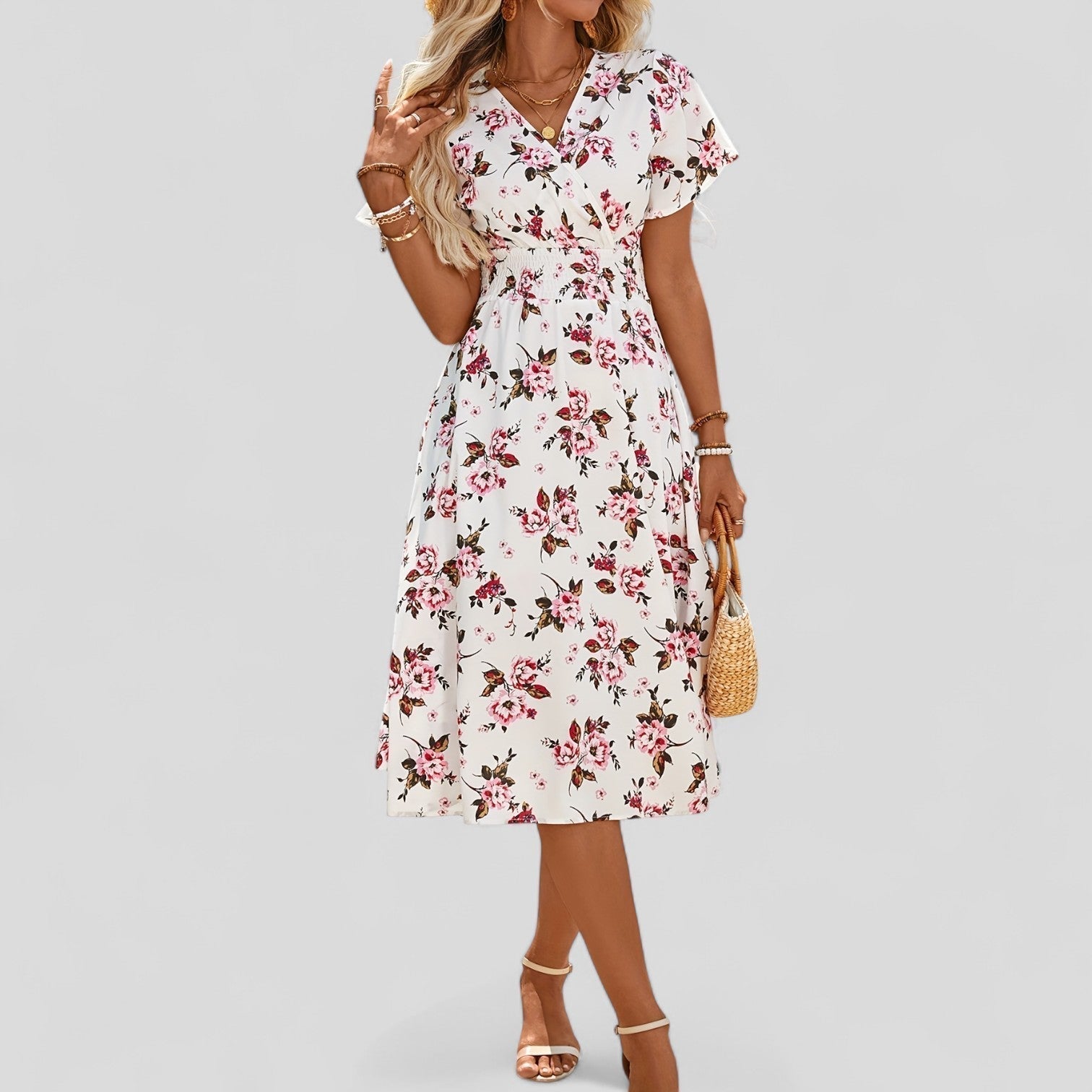 Sif | Comfortabele Midi Zomerjurk