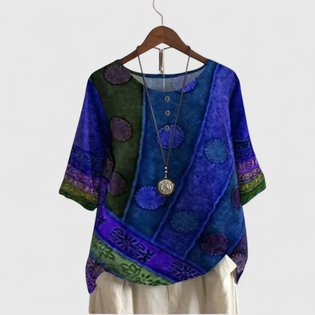 Carine | Elegante Boho Top