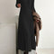 Sarah | Comfortabele Maxi Jurk in Kabeltricot