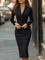 Hester | Elegante Maatwerk Midi Jurk