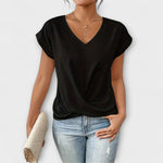 Truus | Elegante top met V-hals